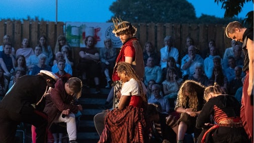 Red Rose Chain at Sutton Hoo